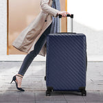 Lightweight Hardside Travel Suitcase With Spinner Wheels | Blue