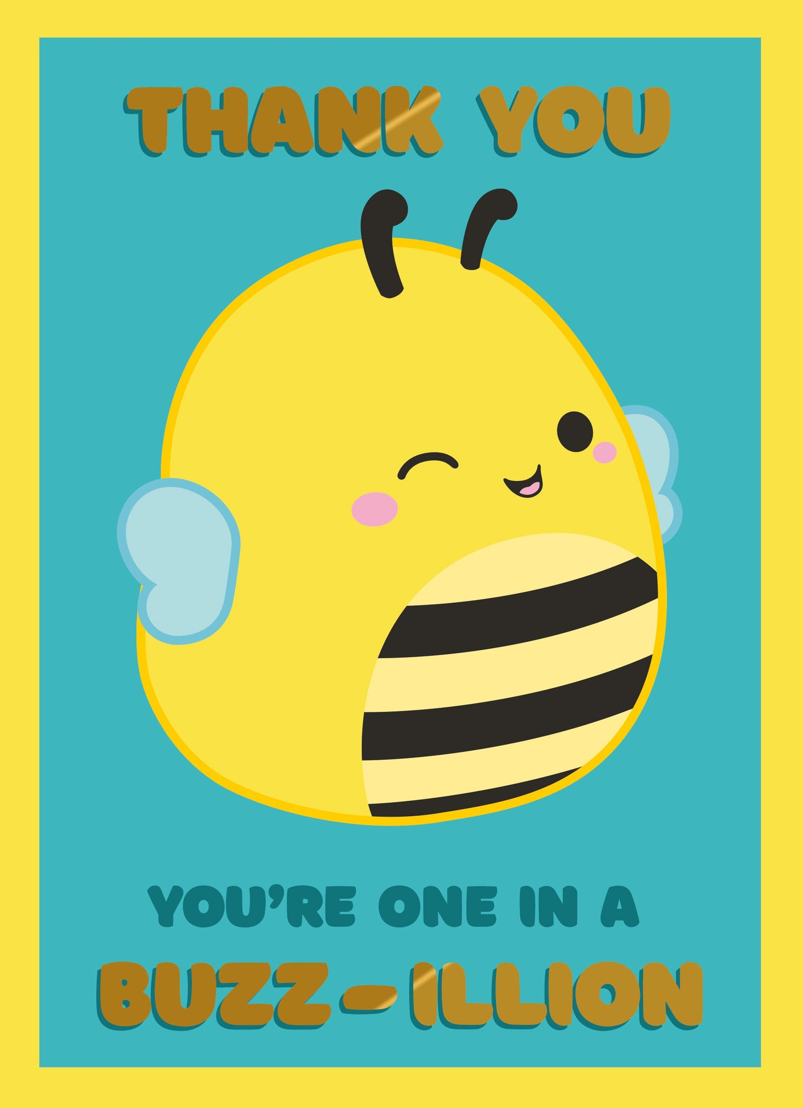 Thank You Card Official Product