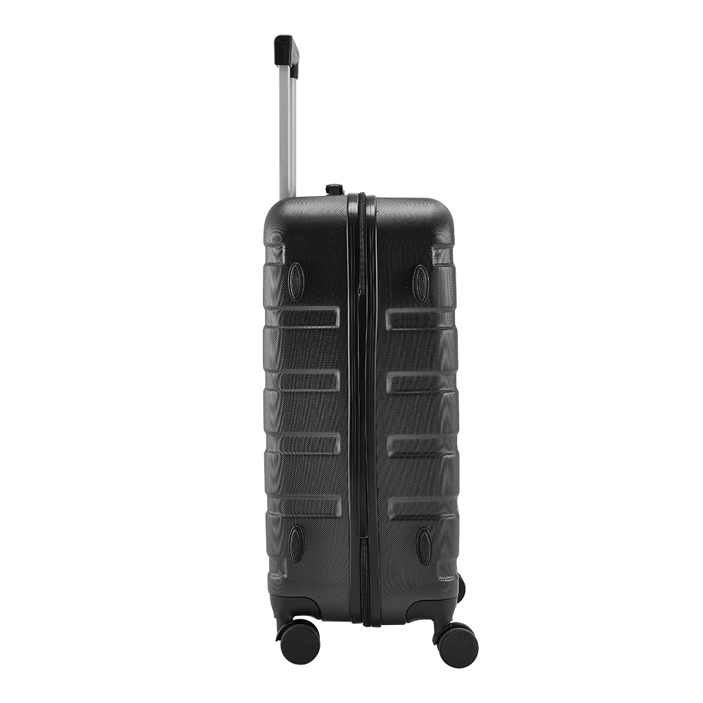 Hardshell Rolling Luggage Trolley Travel Case | Black