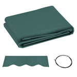 Replacement Canopy For 3 X 2.5 M Awning (Fabric Only) | Green