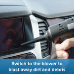 2-in-1 Handheld Mini Vacuum Cleaner | Black