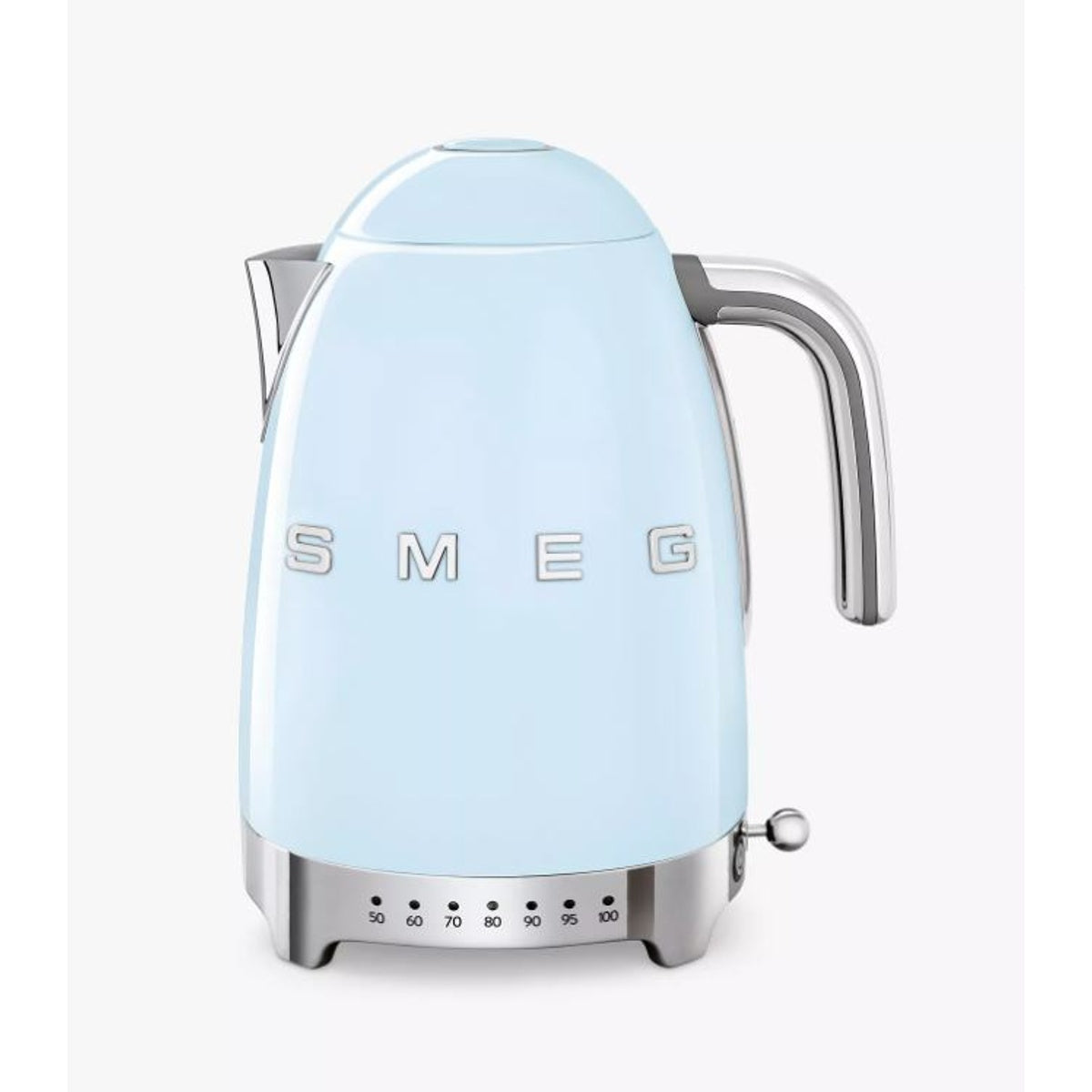 Klf04 Retro Kettle With Temperature Selector 1.7 Litre | Baby Blue