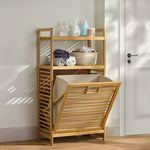 Breeins Freestanding Bamboo Laundry Hamper