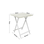 60x60x74cm Folding Dining Table