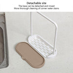 Hanging Bathroom Kitchen Sinktidy Box Hot Rag Storage Rack, Beige