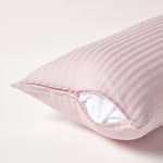European Size Egyptian Cotton Pillowcase 330 Tc | 40 x 80cm | Dusky Pink