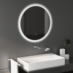 60x60/70x70cm Illuminated Bathroom Mirror Defogging Film | Medium | Silver