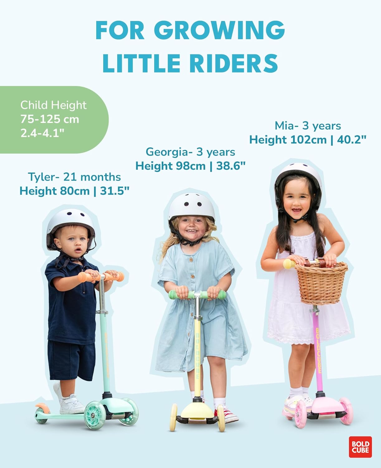 Teeny 3 Wheel Scooter | Blue