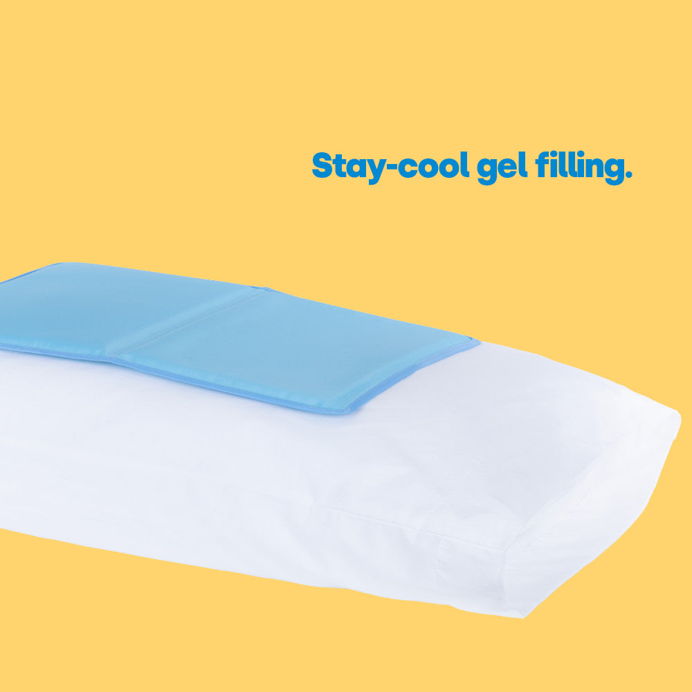 Self Cooling Gel Pillow Inserts 2 Pack Hot Night Relief
