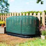 Outsunny Raised Garden Bed With Self Watering System, Outdoor Planter