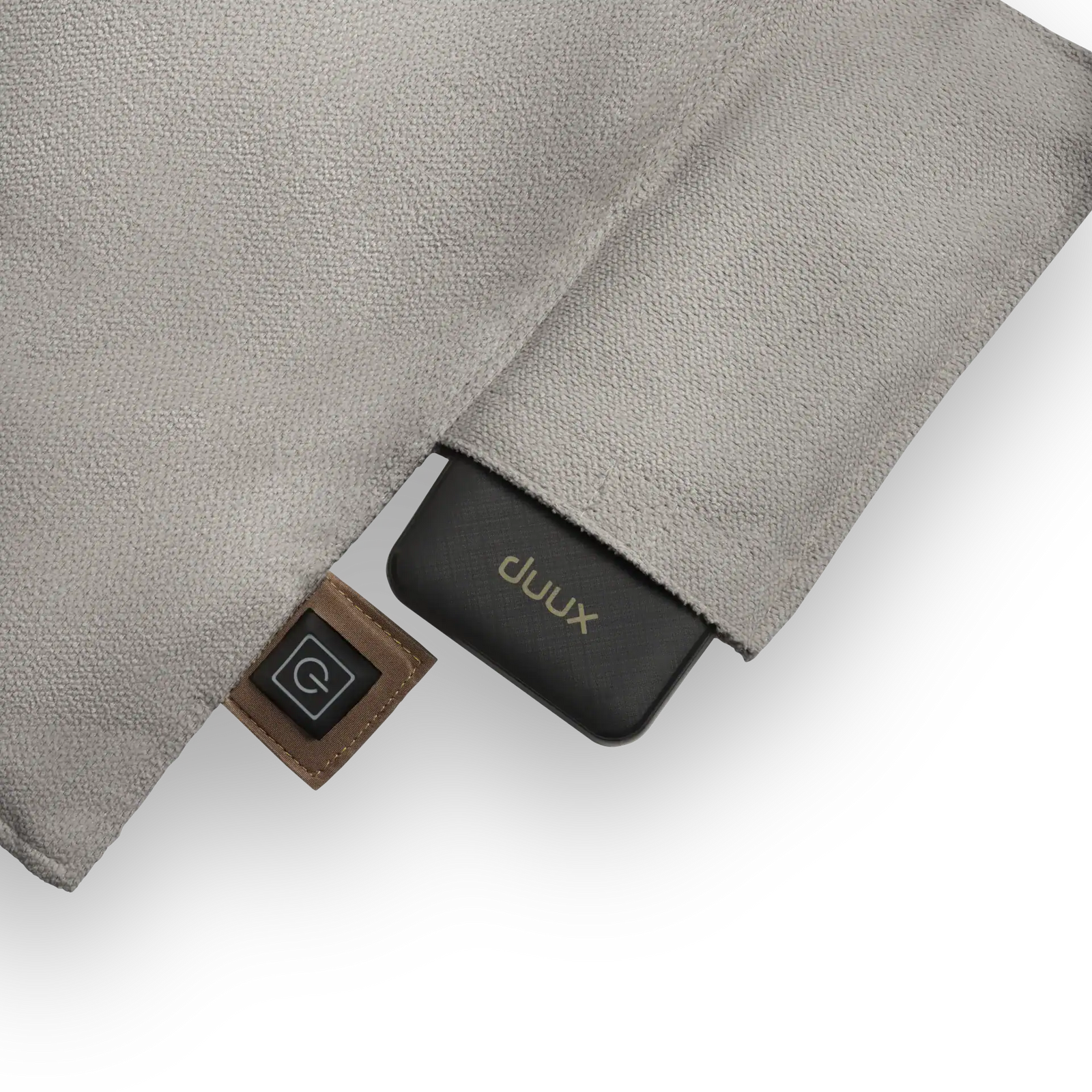 Mellow Heated Long Chair Pad, Rechargeable | Grey