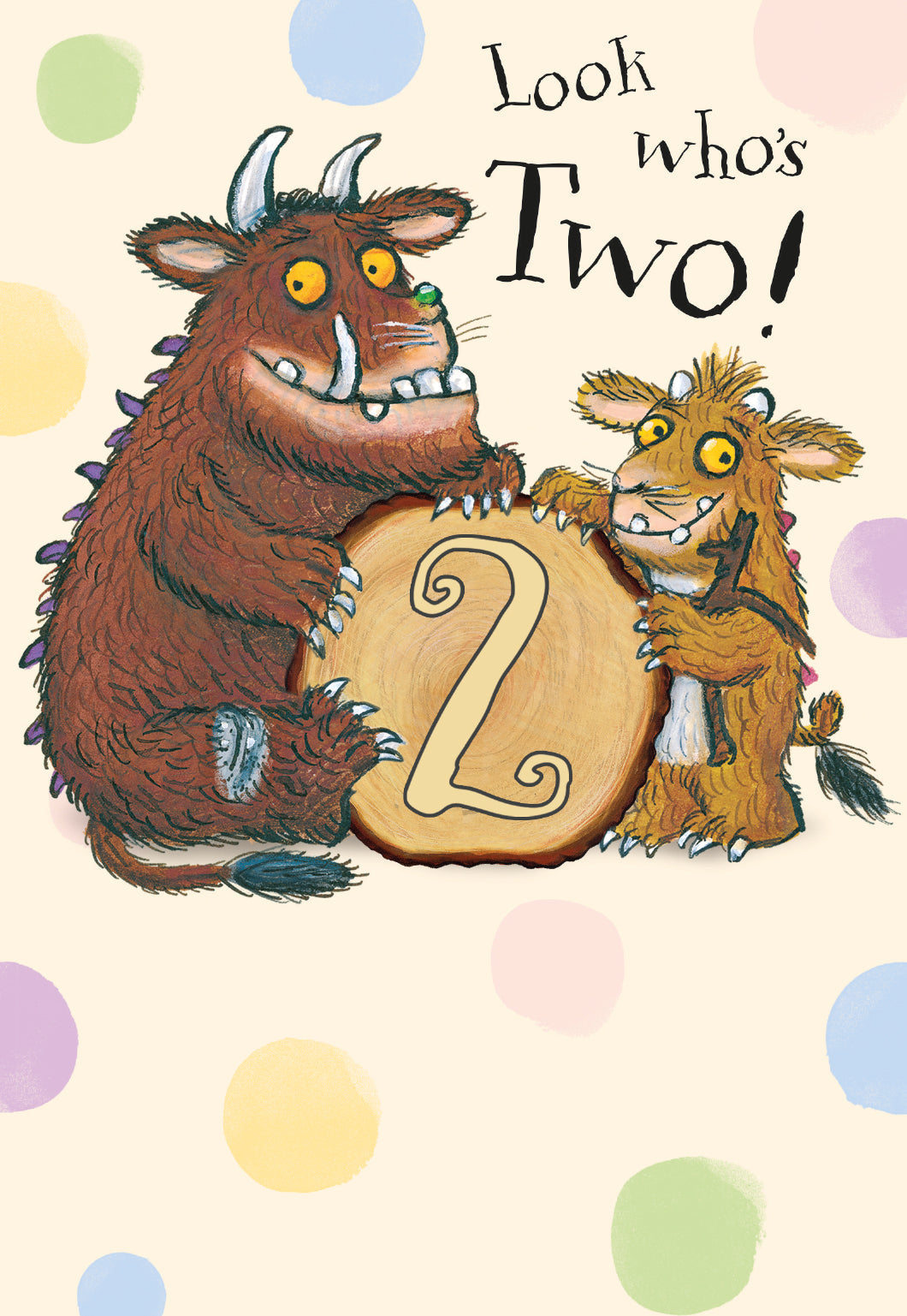Age 2 Birthday Card Official Product