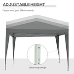 3mx3m Pop Up Gazebo Party Tent Canopy Marquee W/ Storage Bag