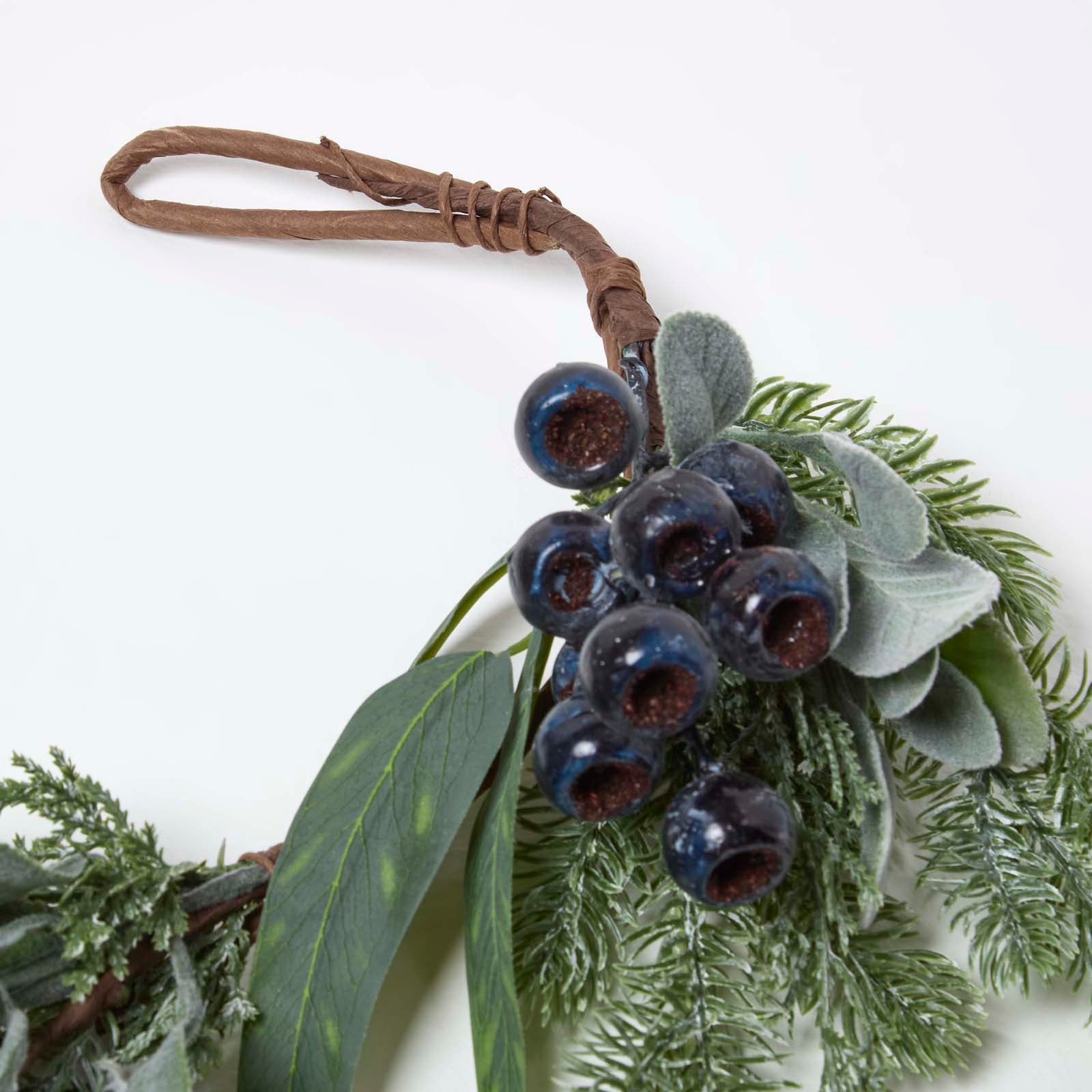Artificial Blueberry Garland, 150 Cm