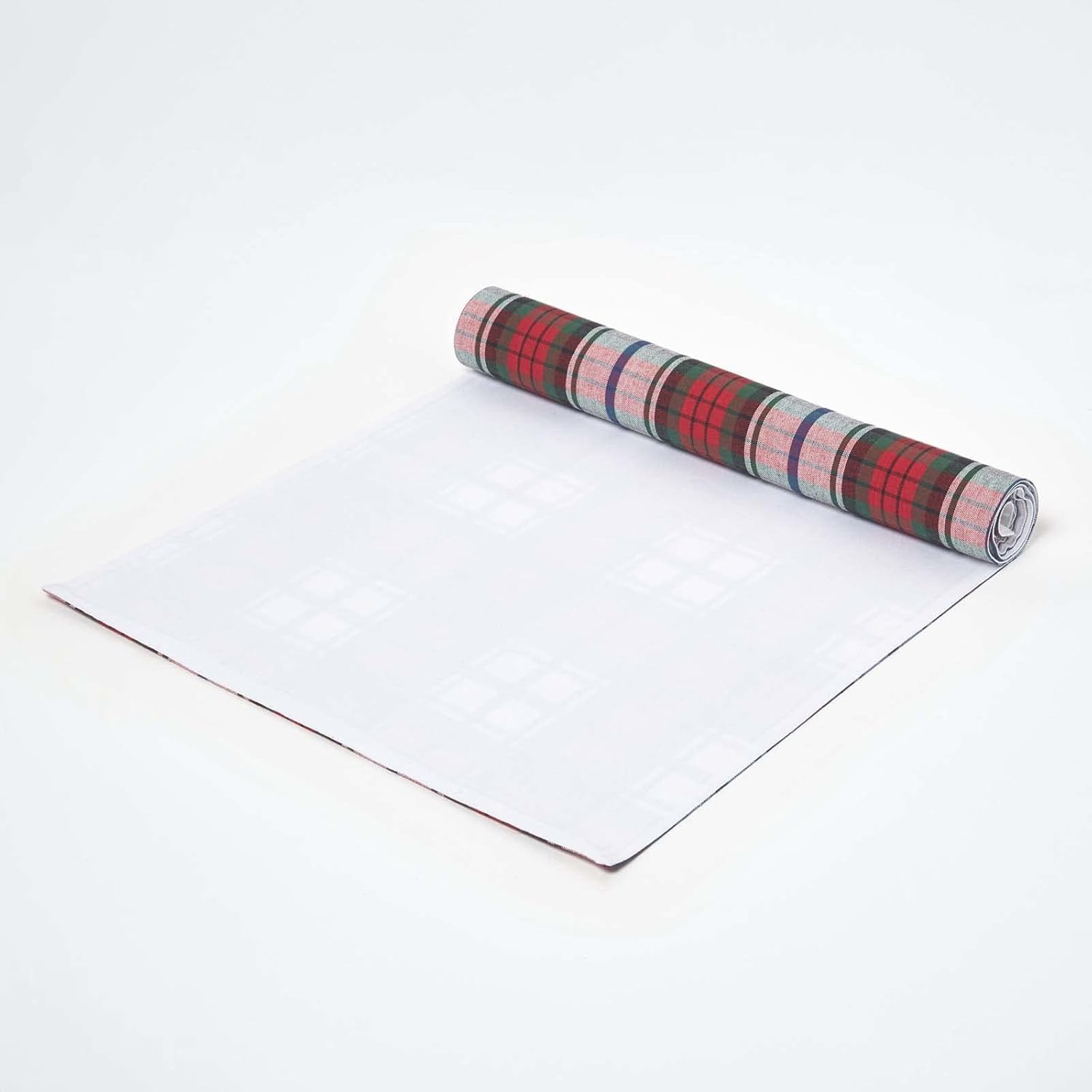 Cotton Christmas Macduff Tartan Table Runner