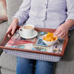 Set Of 2 Classic Padded Lap Trays