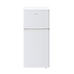 180l Double Door Fridge Freezer With Separate Cooling Zones | White