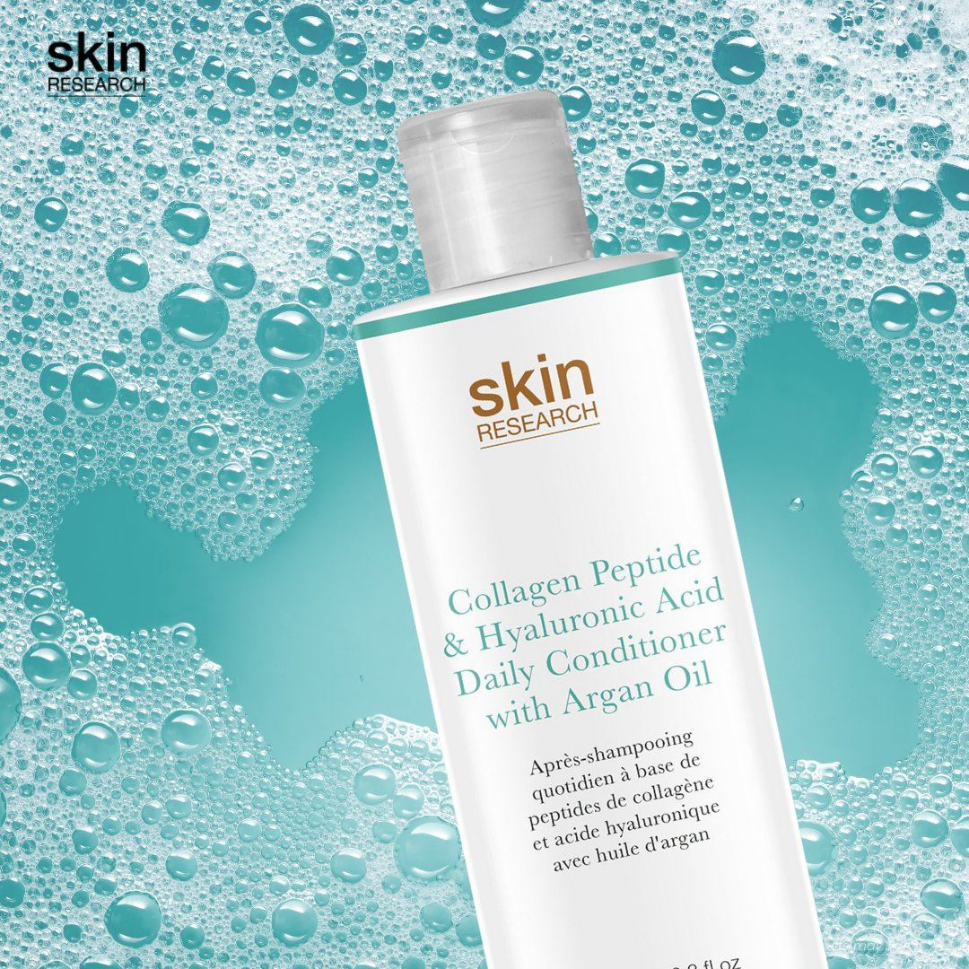 Collagen Peptide & Hyaluronic Acid Daily Conditioner With Argan Oil 250ml For Firmness And Elasticity