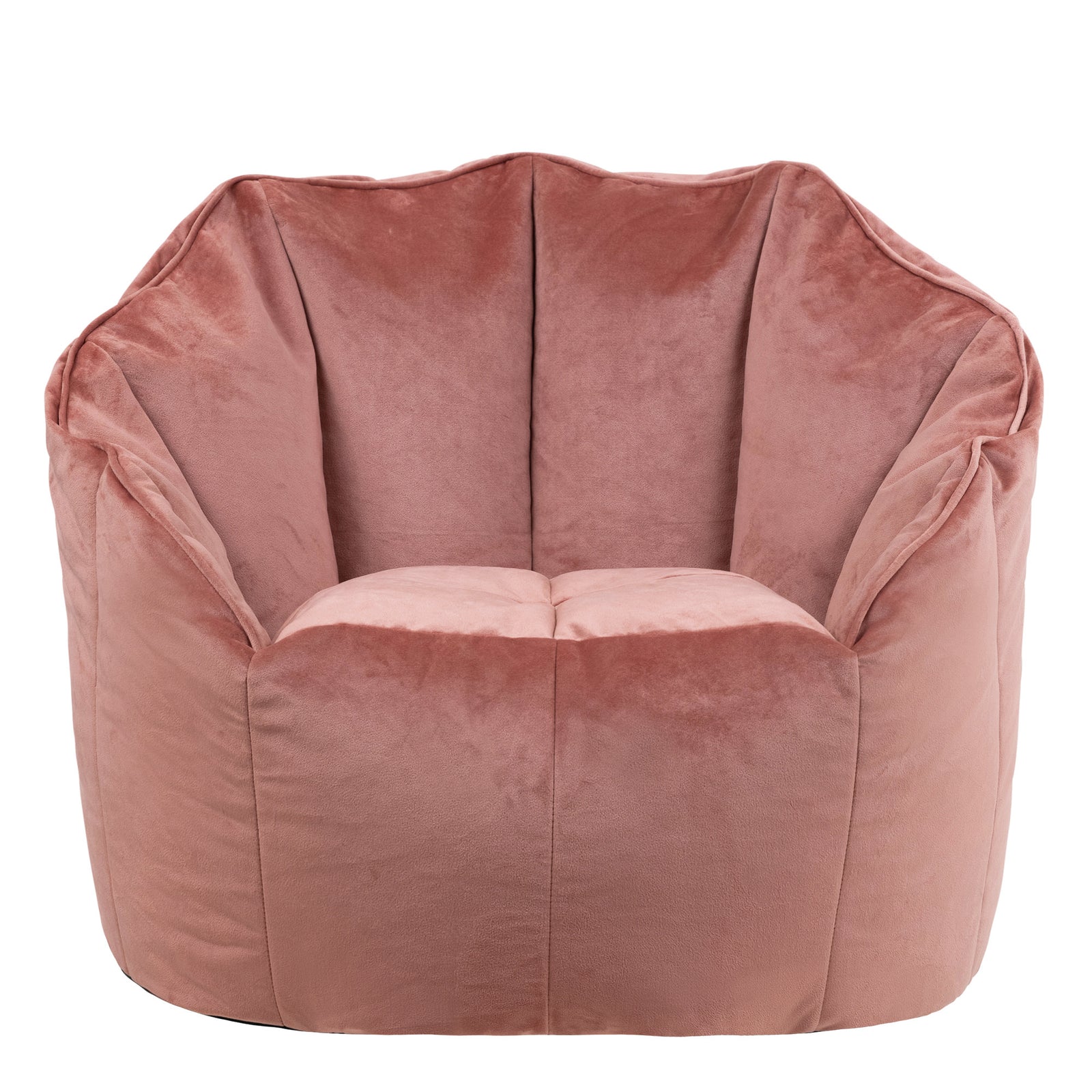 Sirena Scallop Chair Bean Bag | Pink