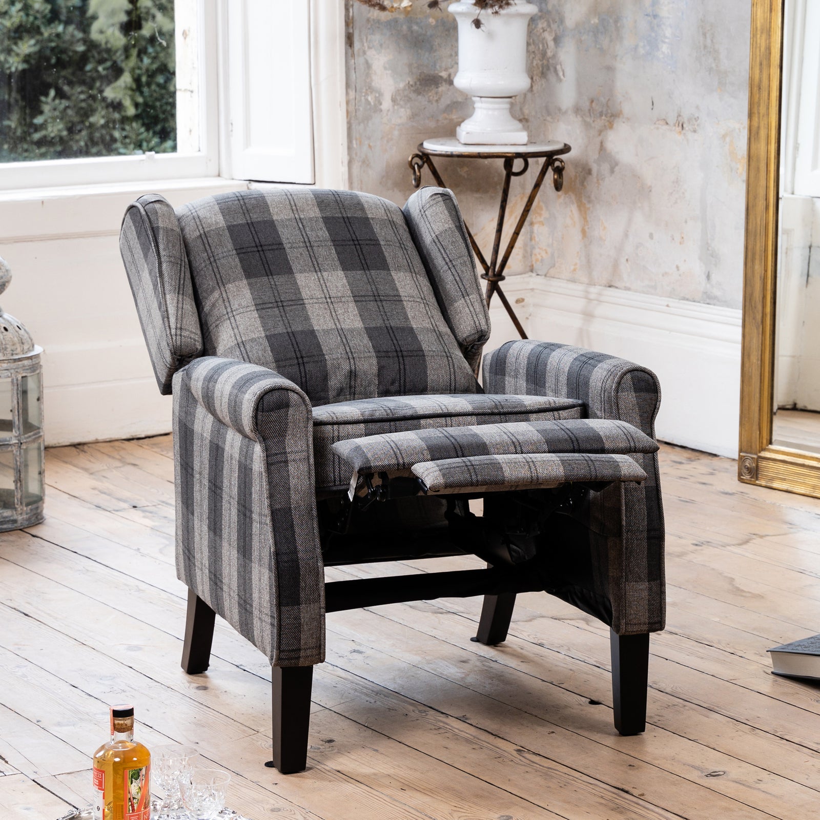 Stanfield Recliner Armchair | Grey