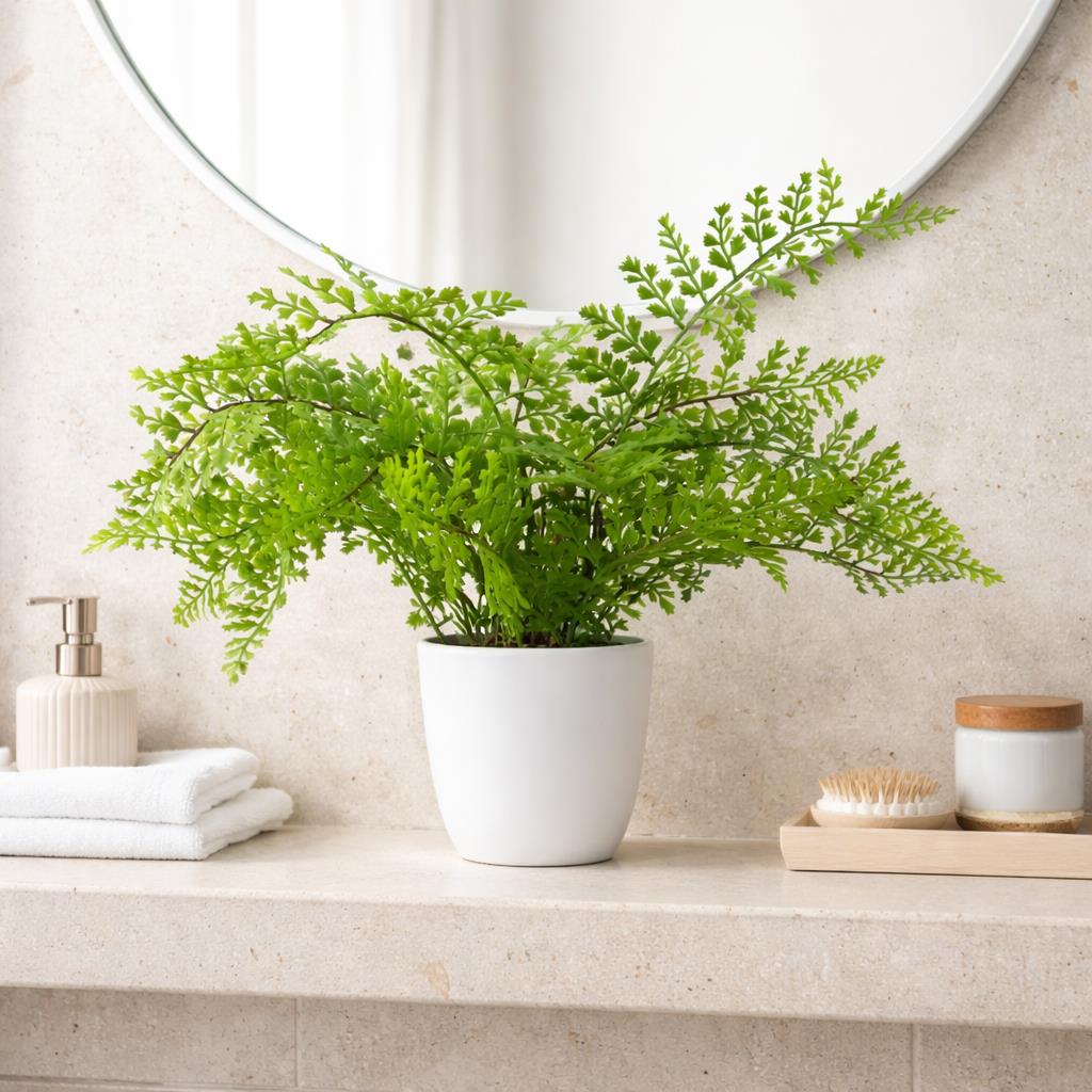 Artificial Potted Southern Wood Fern 30cm