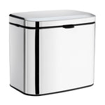 Stainless Steel Wall Mounted 3l Bin With Easy Clean Liner | Polished Stainless Steel