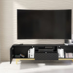 Diamond Luxe Tv Unit 180cm - Deco | Black