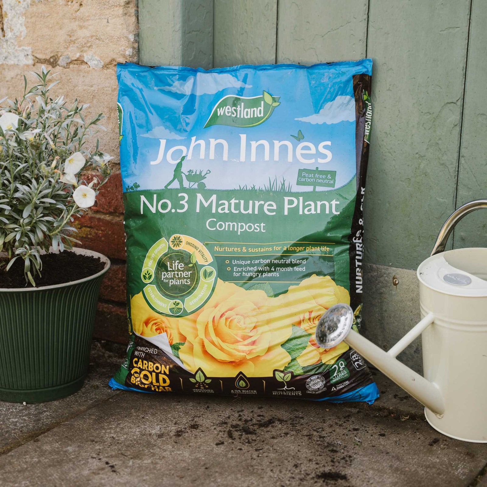 John Innes Peat Free No.3 Mature Plant Compost | 28l