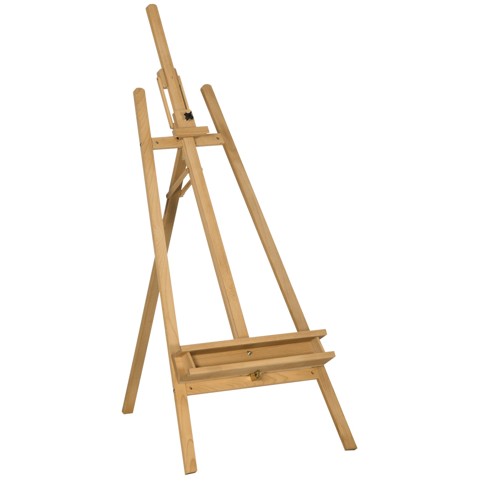 Artist Easel Stand For Wedding Sign, Adjustable Wooden