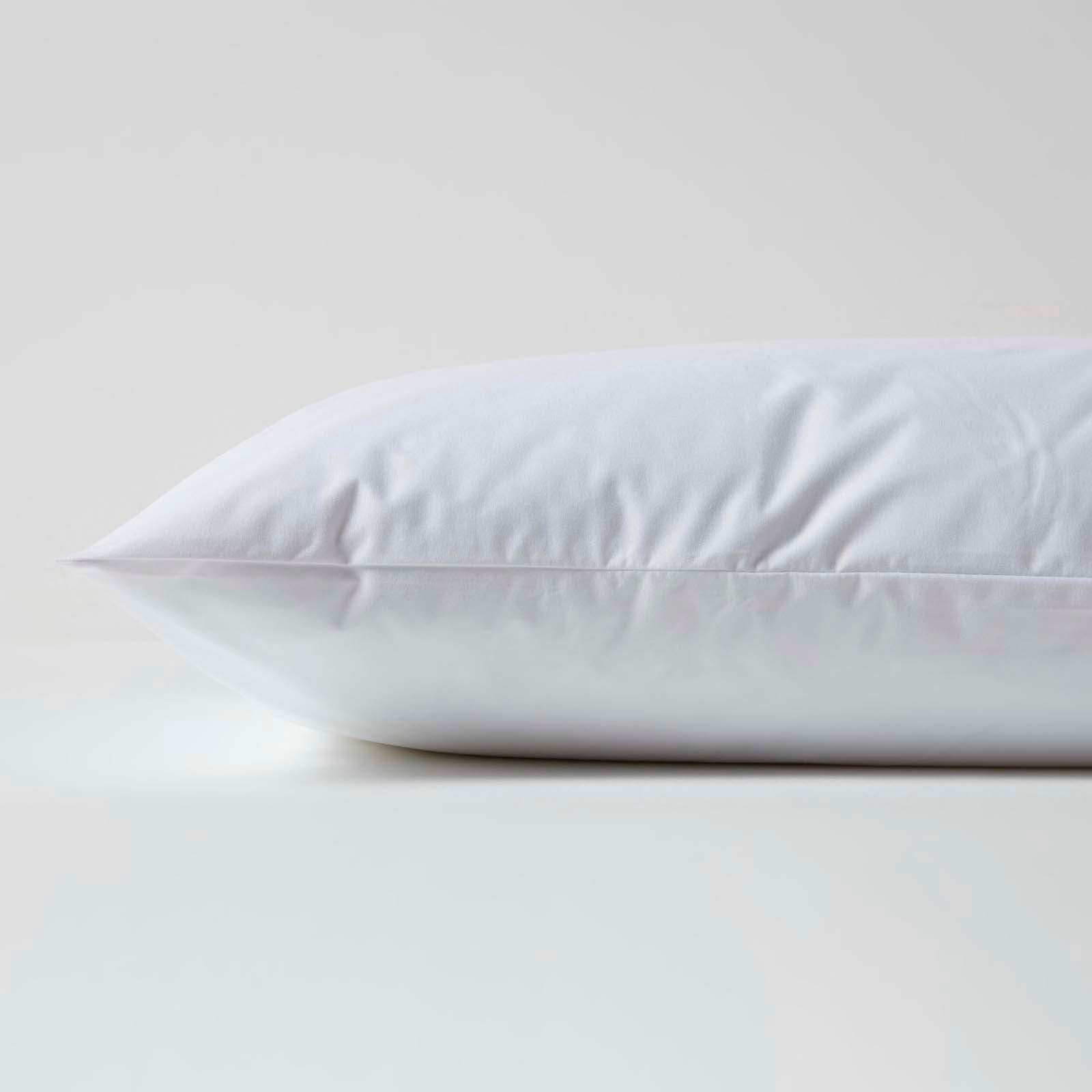 Waterproof Pillow Protectors, Pack Of 4 | 48 x 74cm | White