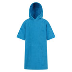Childrens/kids Driftwood Hooded Towel | Small | Blue