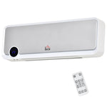 1000w/2000w Wall Downflow Heater 10-49 Degree Temperature | One Size | Multi Colour