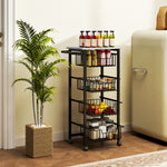 4-tier Kitchen Island, Baskets