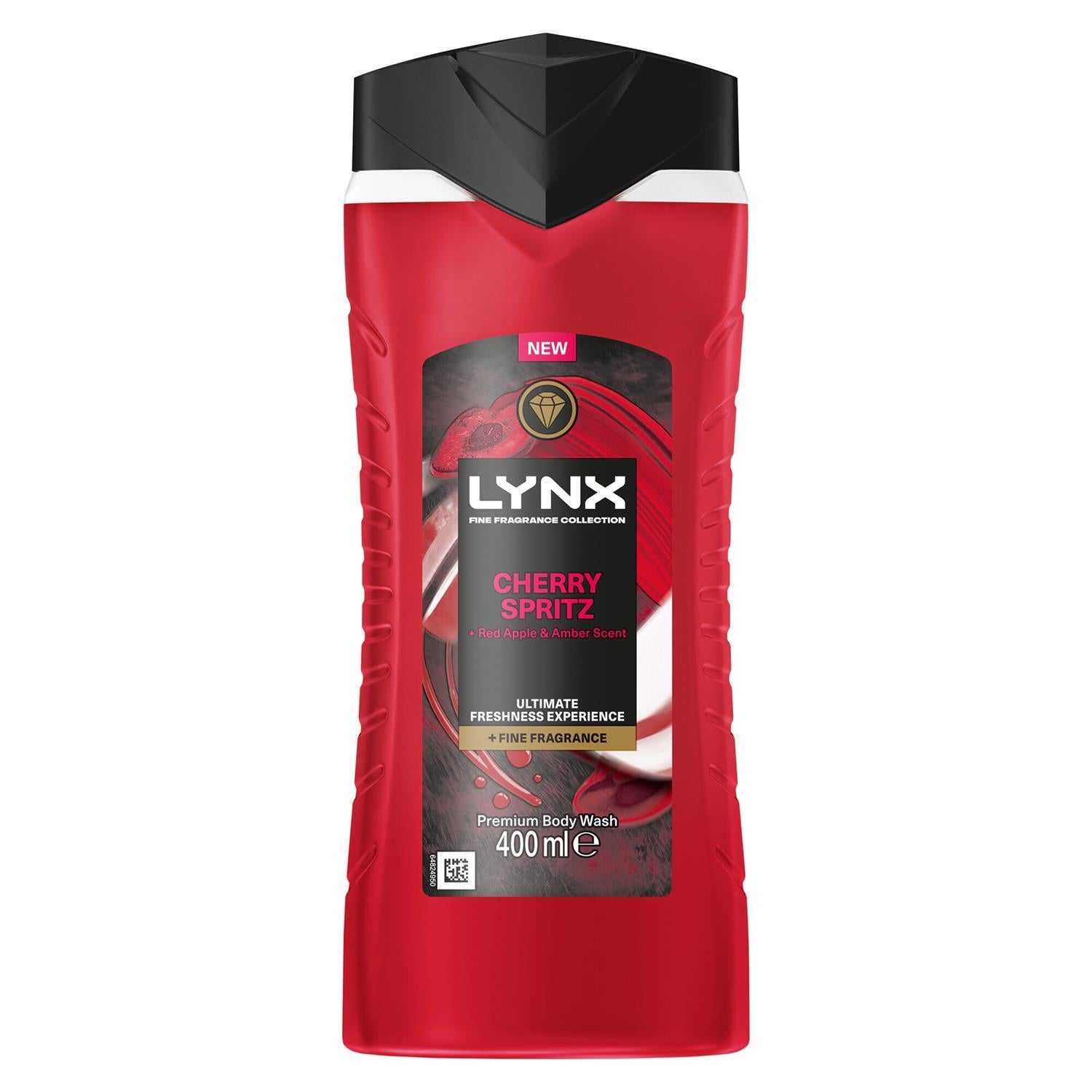 Lynx Fine Fragrance Cherry Spritz Bundle Body Wash For Men