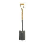 Carbon Steel Digging Spade, Ash Handle, 10-year Guarantee