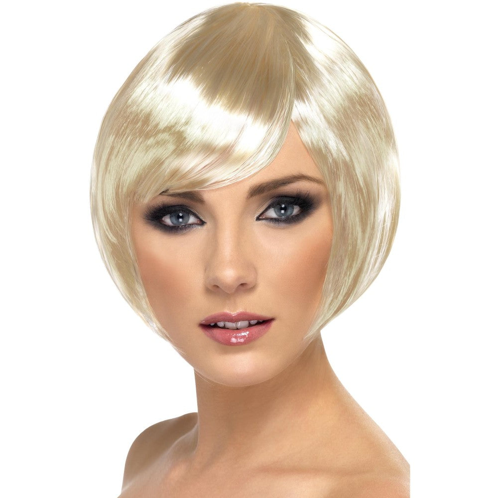 Babe Short Bob Wig With Fringe | Blonde
