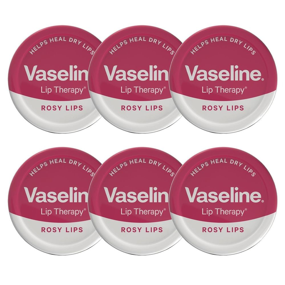 Lip Therapy Petroleum Jelly Rosy Lips, 6x 20gm
