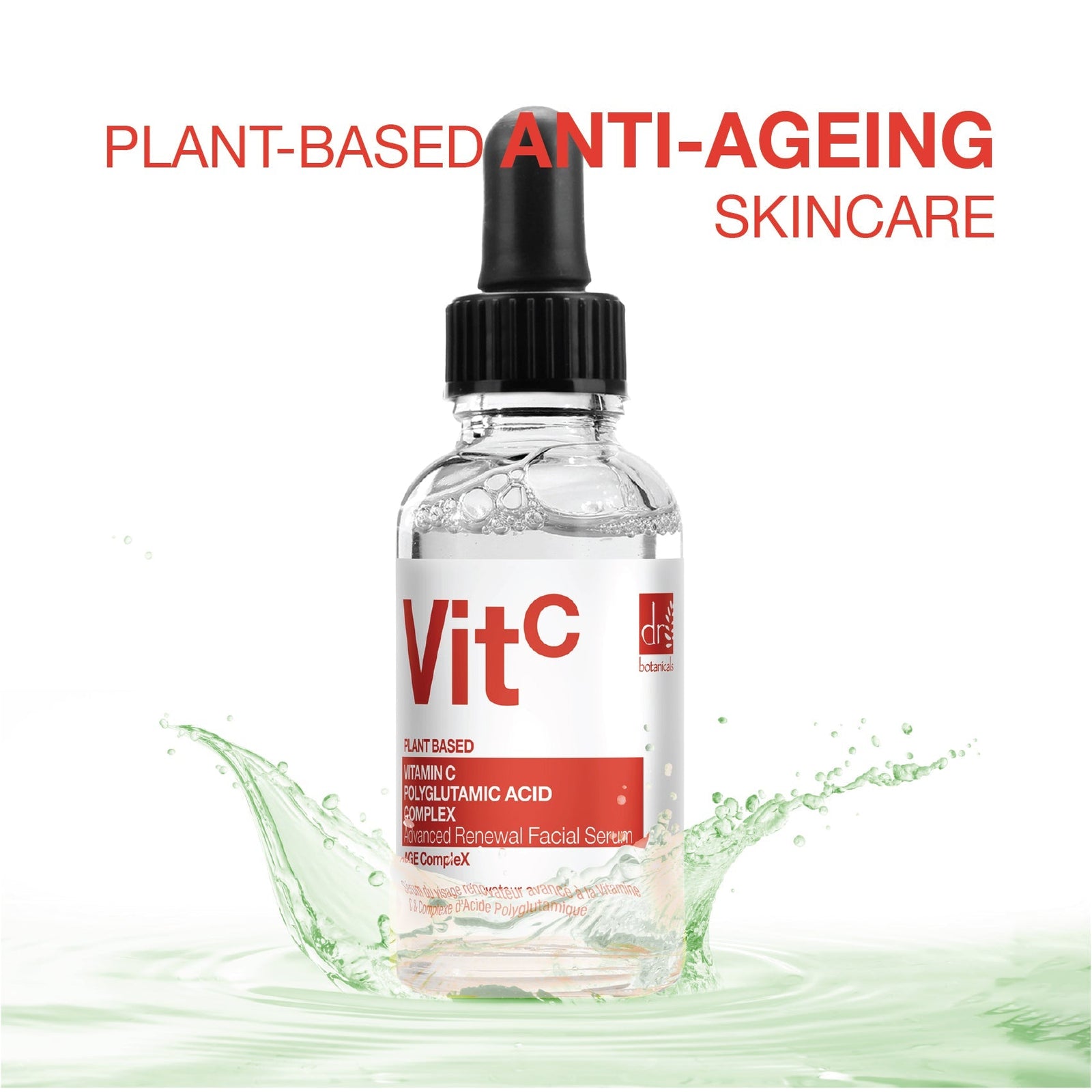Vitamin C 3%, Polyglutamic Acid Complex Facial Serum 30ml