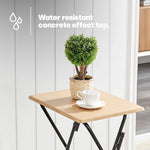 Folding Tray Table - Maple Wood