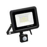 Led Floodlight With Motion Sensor – 180° Detection, Ip66 Waterproof, Adjustable Delay-off Time – Ideal For Outdoor Security Lighting (10w/30w) | Large