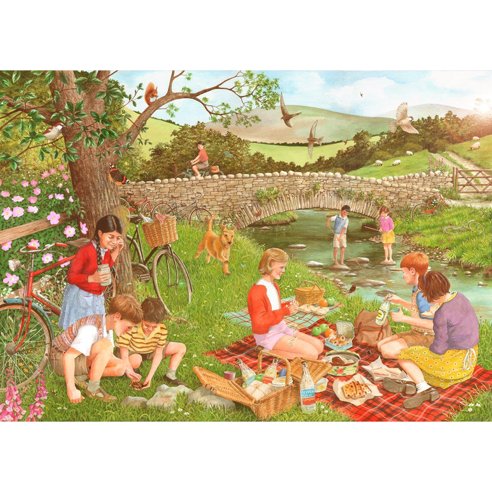 Lashings Of Lemonade - Big 500 Piece Jigsaw Puzzle For Adults, With Extra Large Pieces