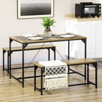 Modern Dining Table Set For 4 Space Saving Breakfast Table