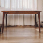 Solid Mango Wood Chestnut Nordic Dining Table
