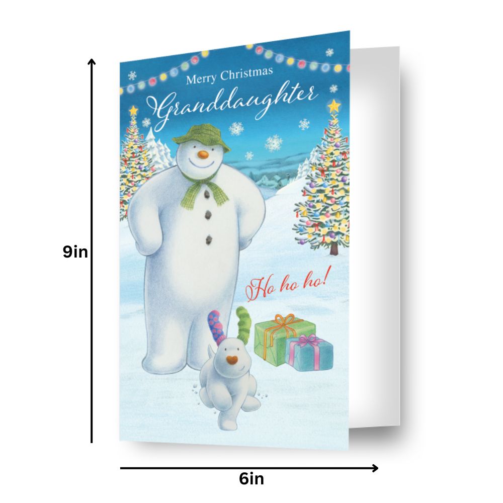 Granddaughter Christmas Card Official Product