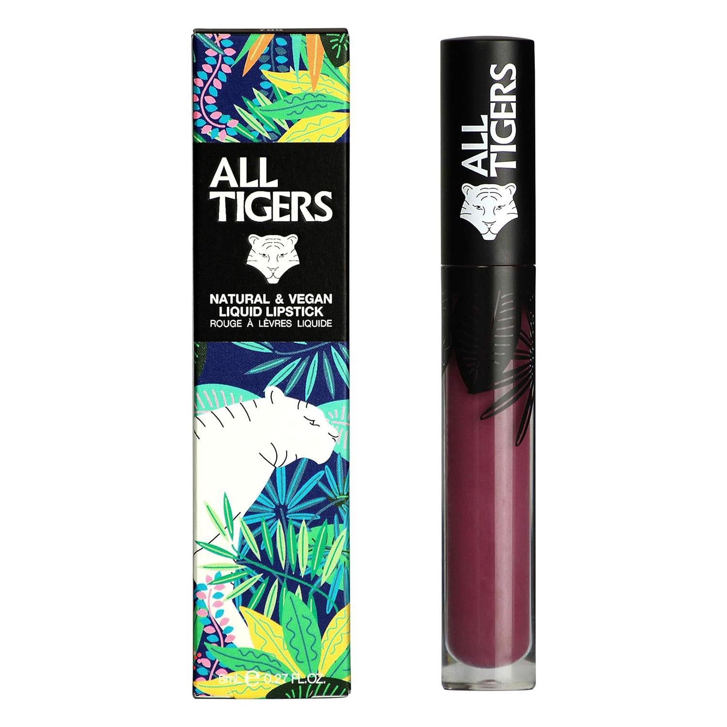 Liquid Lipstick Natural, Vegan & Organic Long Lasting | Purple