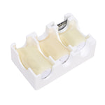 3pcs Realistic Wax Led Flameless Candle Set– Remote Control & Flickering Wick