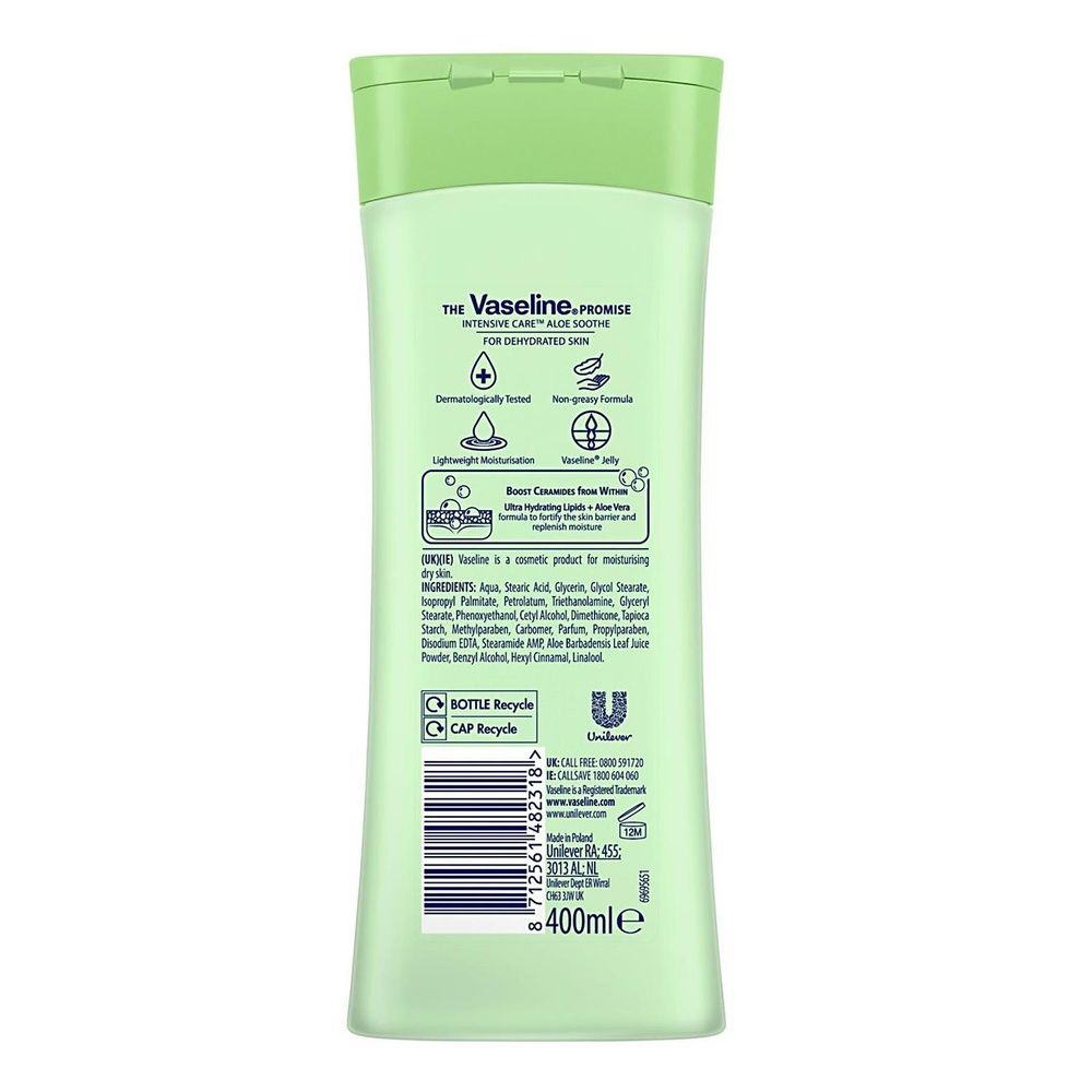 Vaseline Aloe Body Lotion & Aloe Lip Therapy Duo 400ml + 20g
