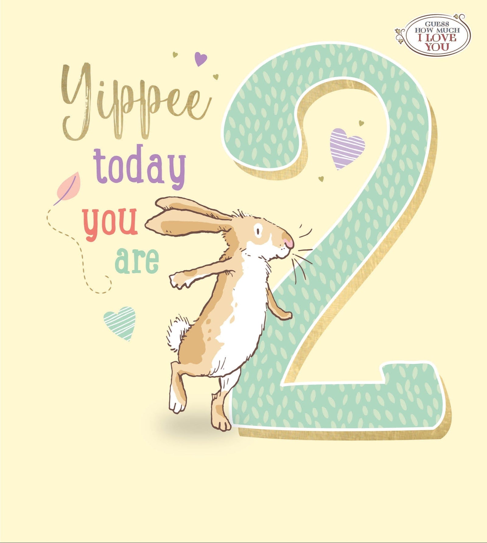 Age 2 Birthday Card Official Product