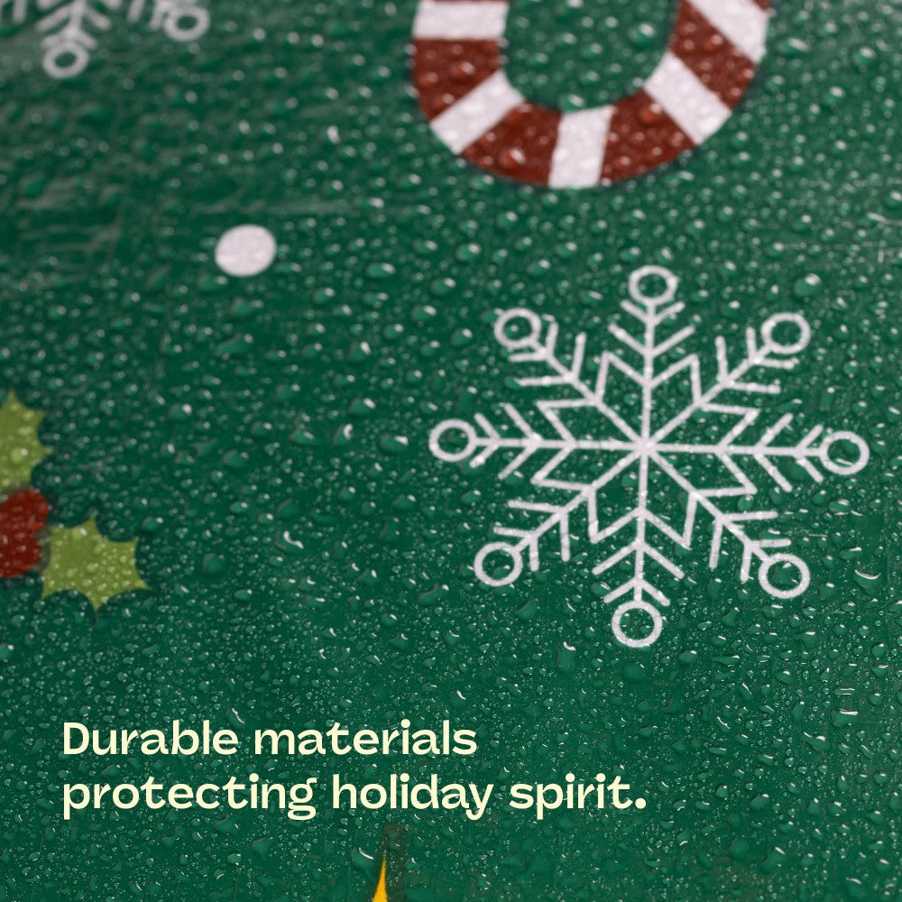 Festive Decoration Storage Bags With Zip Closure