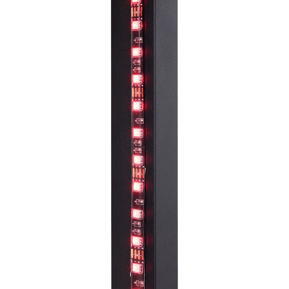 Breeins Industrial Tall Corner Bar Cabinet With Power Socket & Led Lighting
